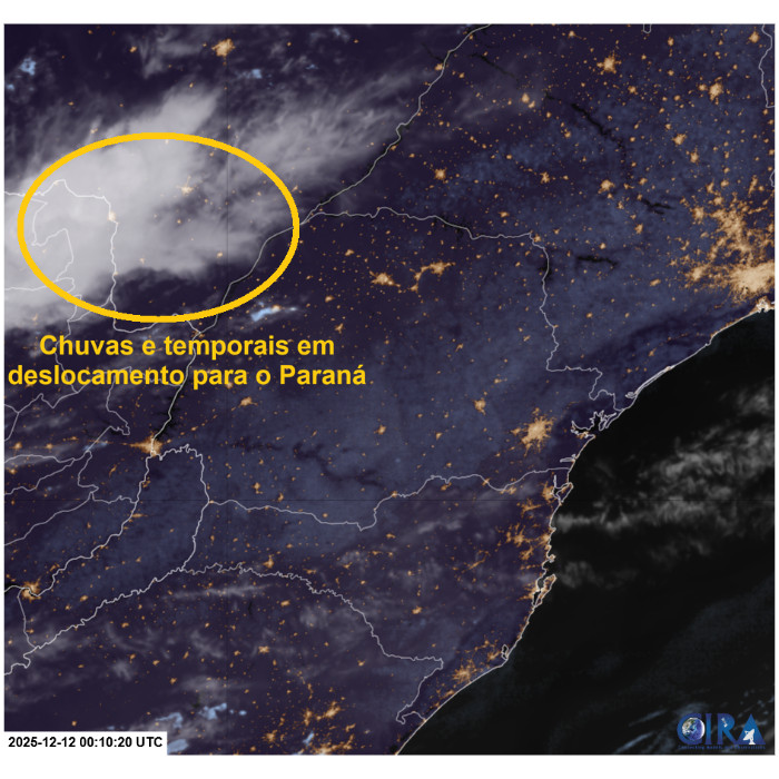 Fonte: RAMMB/CIRA - GOES19