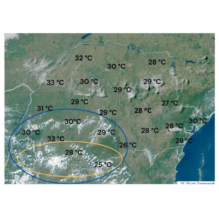 Fonte: adaptada de CPTEC/INPE 